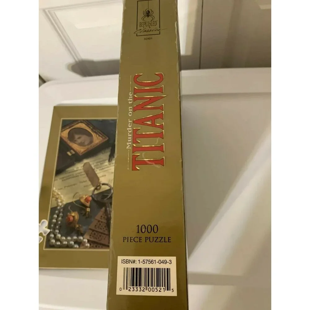 New Murder On The TITANIC Mystery Jigsaw Puzzle, 1000 Piece 23
